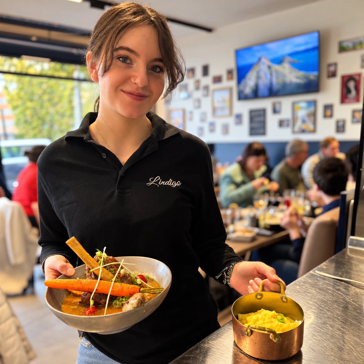 Le plaisir de vous recevoir à L’Indigo